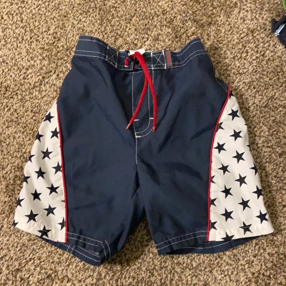 4th of July Swim Trunks